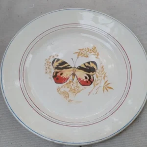 piatto farfalla marchio s.c. richard italy