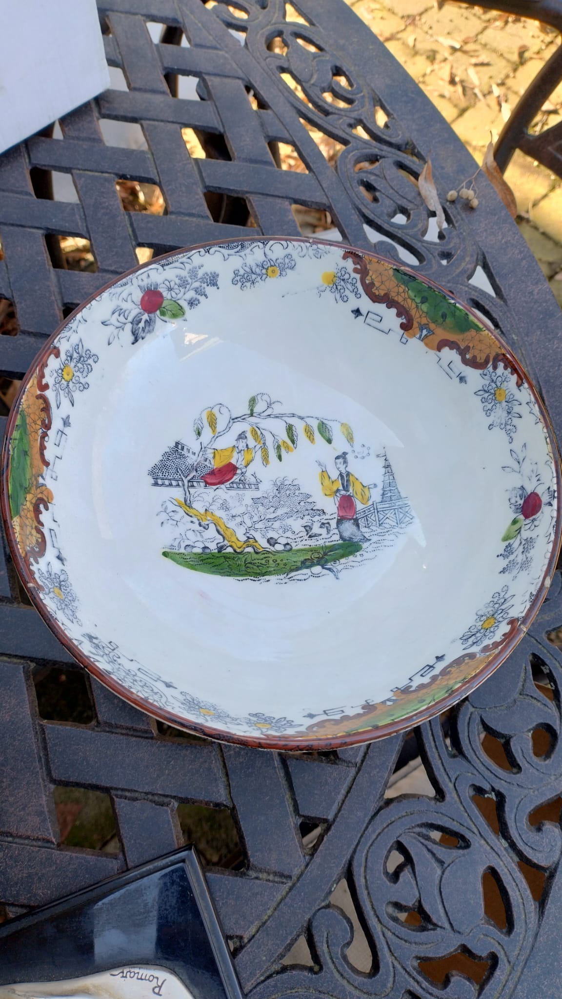 servizio antico piatti decoro siam mondovì italia servizio antico piatti decoro siam mondovì italia