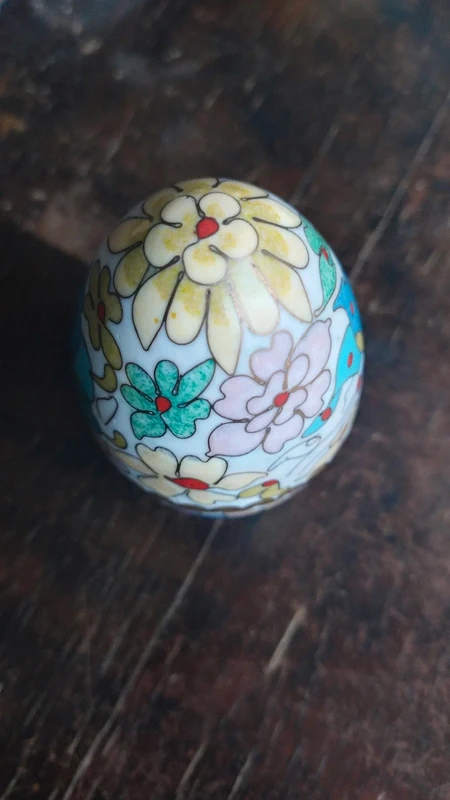 scatola a uovo smalto cinese cloisonne scatola a uovo smalto cinese cloisonne