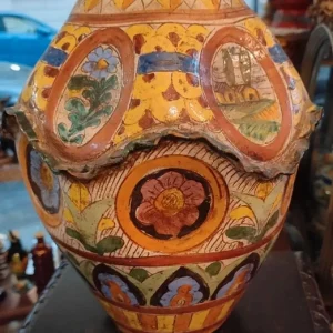 vaso antico maiolica toscana italy