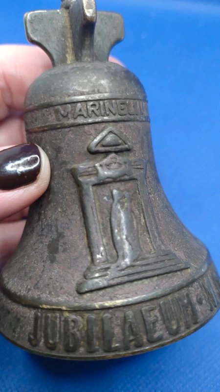 campana marinelli italy jubilaeum anno 2000 bronzo campana marinelli italy jubilaeum anno 2000 bronzo
