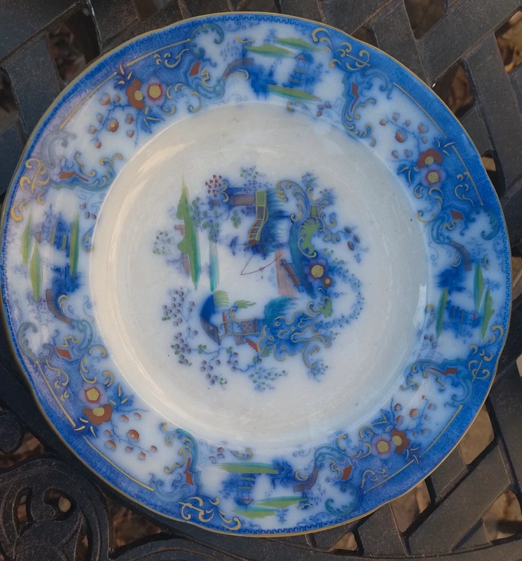coppia antico piatto nankin numerato villeroy&boch coppia antico piatto nankin numerato villeroy&boch