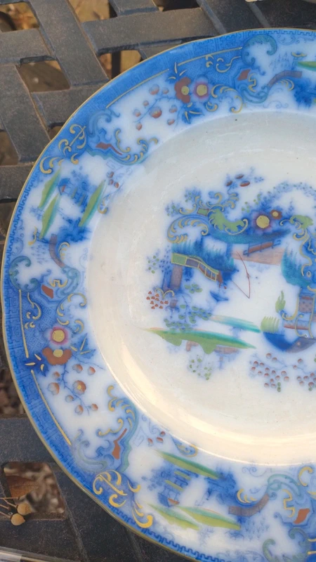 coppia antico piatto nankin numerato villeroy&boch coppia antico piatto nankin numerato villeroy&boch