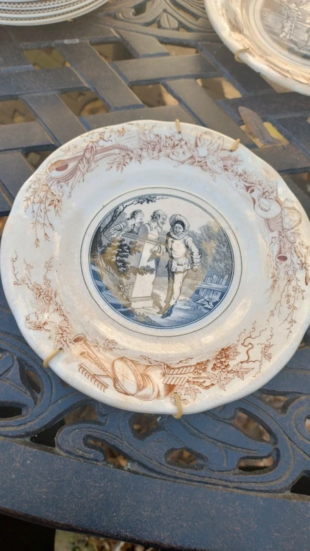 coppia piatto antico primi 900 serie comedia di villeroy & boch coppia piatto antico primi 900 serie comedia di villeroy & boch