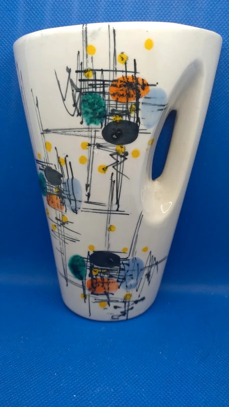 vaso vasetto vintage da appendere sic decorato a mano vaso vasetto vintage da appendere sic decorato a mano