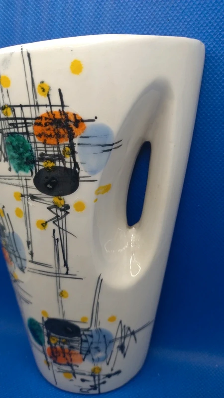 vaso vasetto vintage da appendere sic decorato a mano vaso vasetto vintage da appendere sic decorato a mano