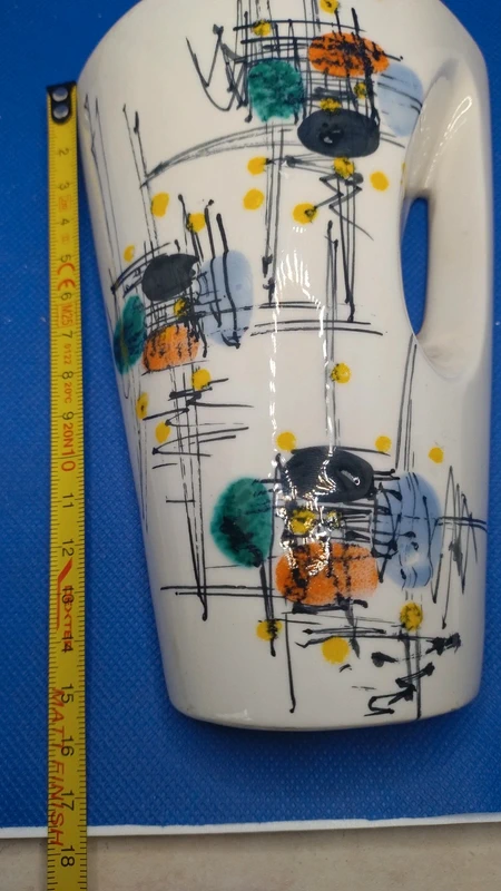 vaso vasetto vintage da appendere sic decorato a mano vaso vasetto vintage da appendere sic decorato a mano