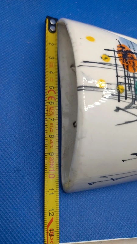 vaso vasetto vintage da appendere sic decorato a mano vaso vasetto vintage da appendere sic decorato a mano