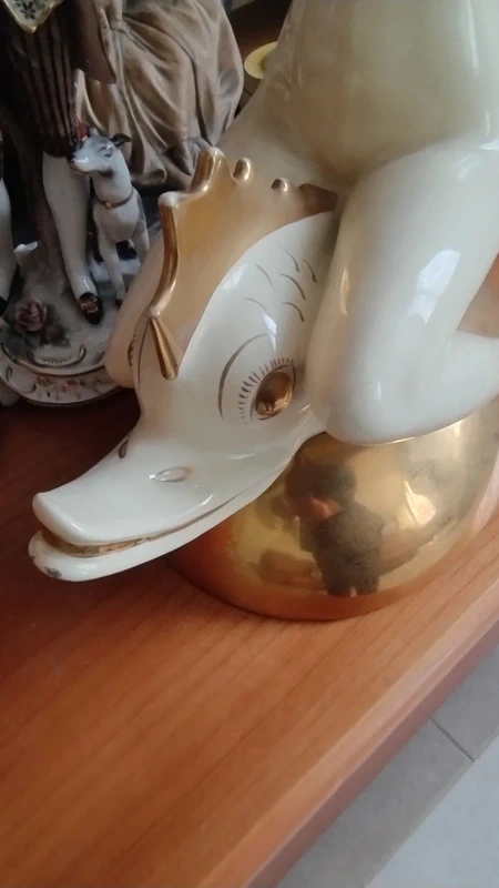 sirena nereide ceramica anni '30 saca sesto fiorentino gio ponti sirena nereide ceramica anni '30 saca sesto fiorentino gio ponti