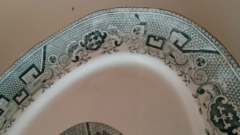 grande piatto antico ovale scr richard milano italy grande piatto antico ovale scr richard milano italy