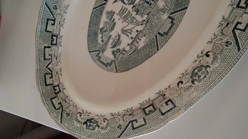 grande piatto antico ovale scr richard milano italy grande piatto antico ovale scr richard milano italy