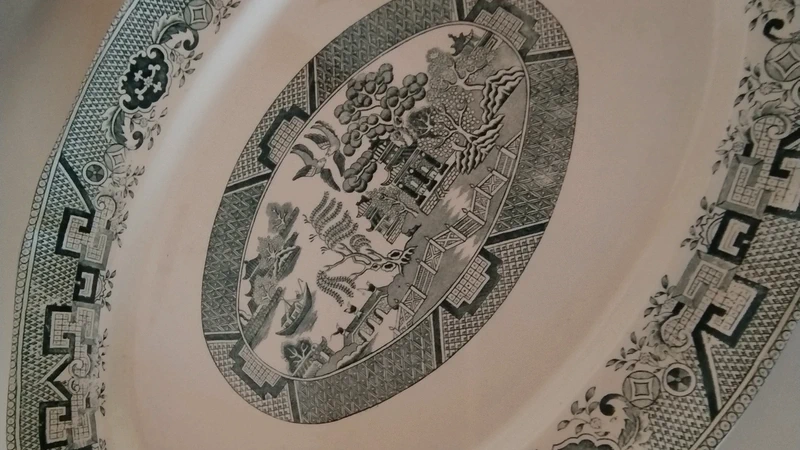 grande piatto antico ovale scr richard milano italy grande piatto antico ovale scr richard milano italy
