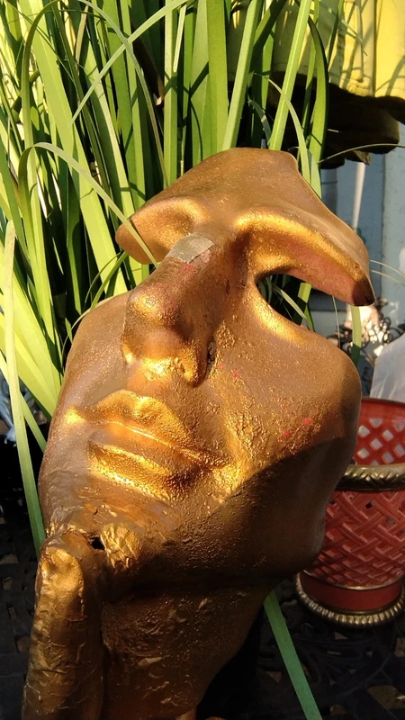 scultura stille oro firmato v. houten scultura stille oro firmato v. houten