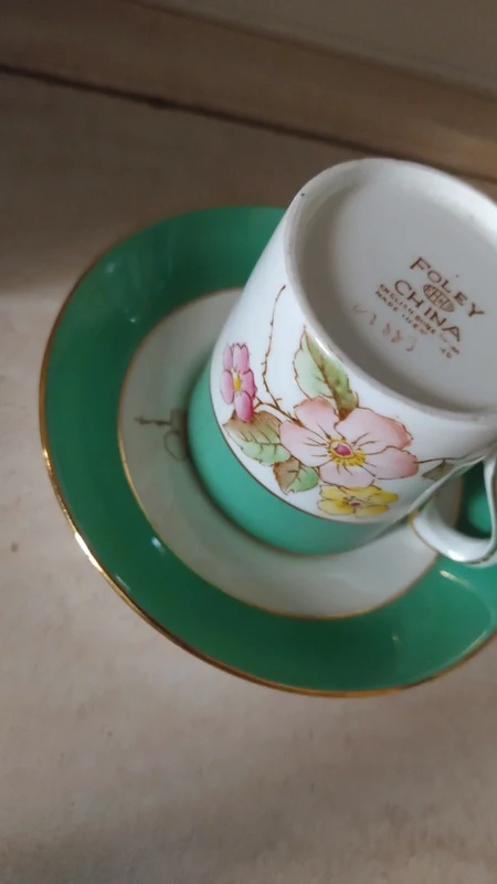servizio da 6 caffè con caffettiera e zuccheriera foley china england servizio da 6 caffè con caffettiera e zuccheriera foley china england