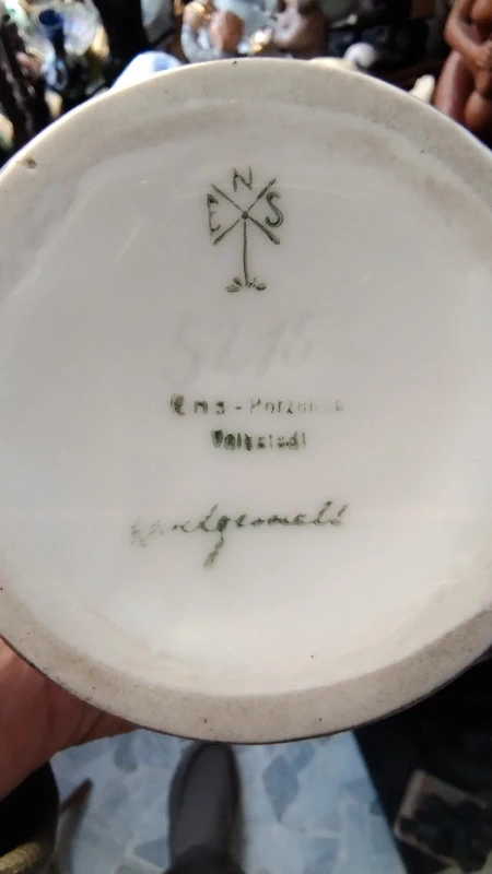 vaso porcellana karl ens porzellan volkstedt germany primi novecento vaso porcellana karl ens porzellan volkstedt germany primi novecento