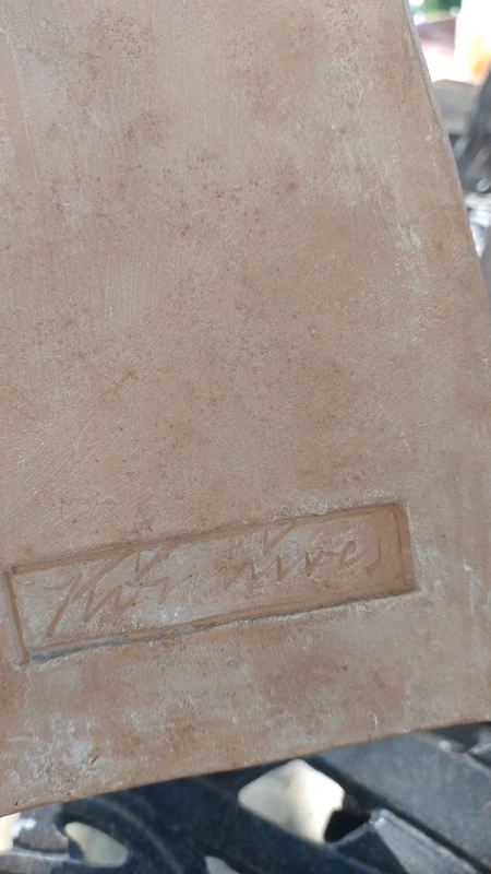 coppia fermalibro artigianale terracotta firmati komoves ungheria coppia fermalibro artigianale terracotta firmati komoves ungheria
