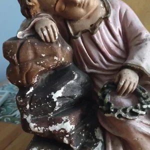 scultura di nudo di donna in terracotta firmata j. stybr (copia)