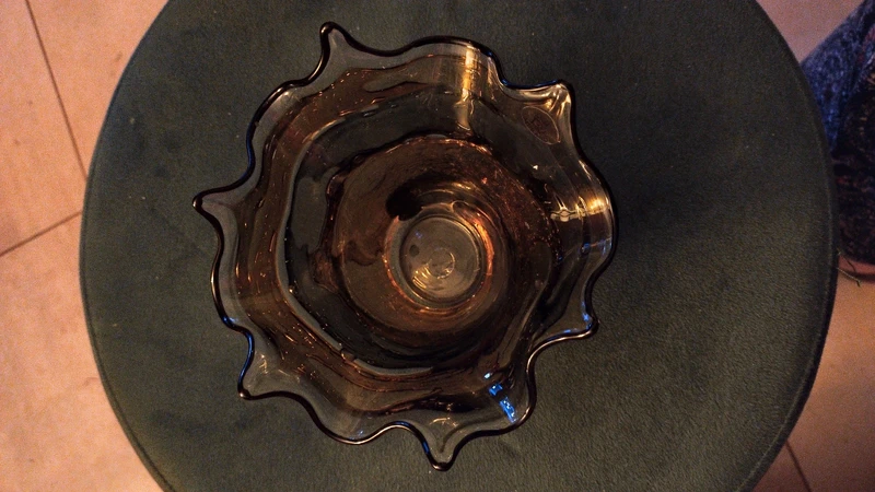 vaso vetro murano italy firmato diego vidal vaso vetro murano italy firmato diego vidal