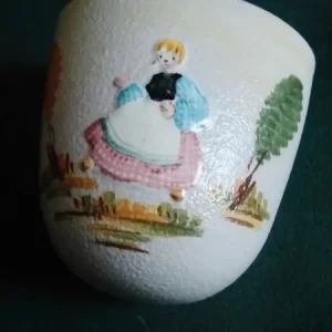 a.p.a. albisola di lina poggi assalini vaso vasetto da appendere