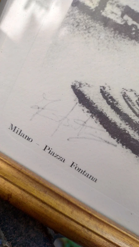 litografia numerata e firmata di milano litografia numerata e firmata di milano