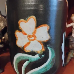 vaso ceramica goldscheider made in austria art decò
