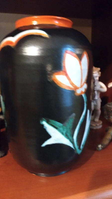 vaso ceramica goldscheider made in austria art decò vaso ceramica goldscheider made in austria art decò