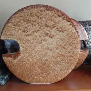 vaso modernista ceramica roberto rigon per bertoncello italy