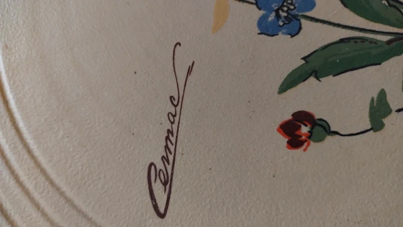 vassoio in ceramica con manico in vimini cermac italy vassoio in ceramica con manico in vimini cermac italy