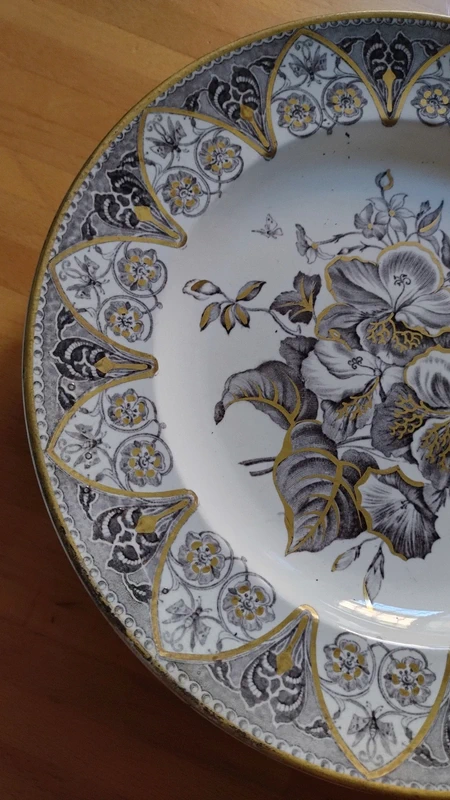 piatto antico wedgwood pearl ware numerato moresque piatto antico wedgwood pearl ware numerato moresque
