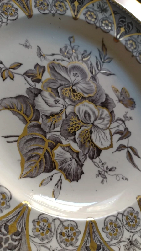 piatto antico wedgwood pearl ware numerato moresque piatto antico wedgwood pearl ware numerato moresque