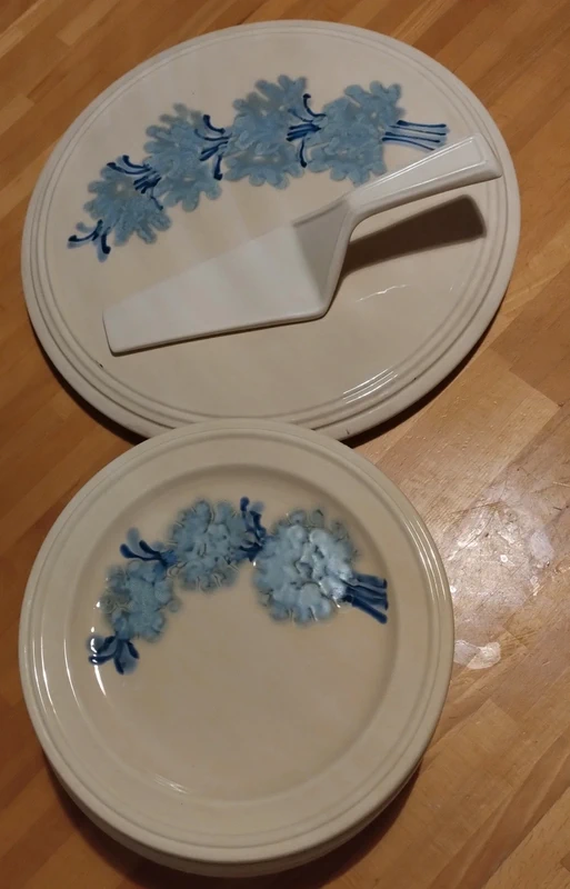 servizio da dolce decoro floreale vintage sic italy servizio da dolce decoro floreale vintage sic italy