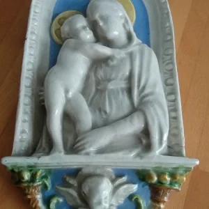 madonna con bambino pala da muro mario salvini