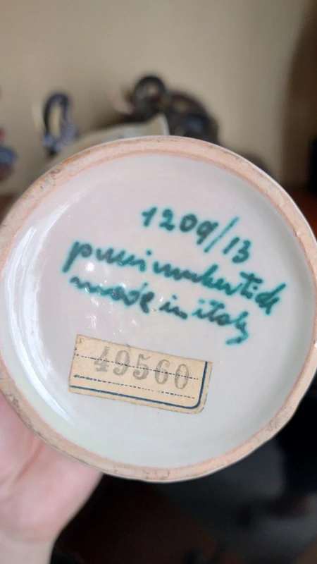 vaso ceramica vintage pucci umbertide italy vaso ceramica vintage pucci umbertide italy